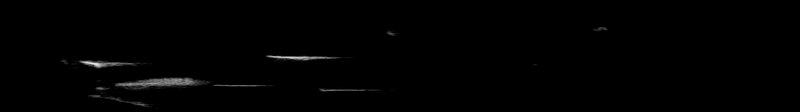 Spectrogram of a Carolina Chickadee call, song: time runs left to right and pitch rises upward