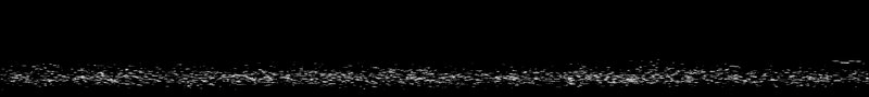 Spectrogram of a Common Grackle call: time runs left to right and pitch rises upward