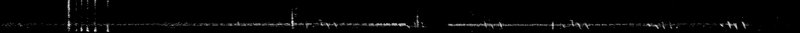 Spectrogram of a Green Heron call: time runs left to right and pitch rises upward
